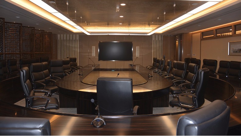 陜西榆林某銀行多功能廳案例 陜西榆林某銀行多功能廳案例